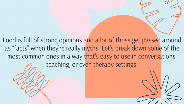 Fact vs. Myth: Food Edition (2 of 9)
